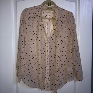 UO Coincidence & Chance Button down Blouse